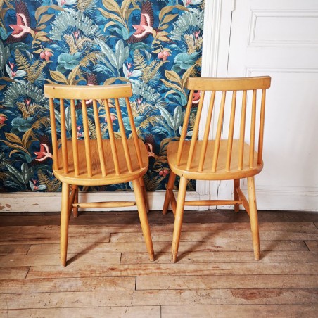 2 chaises "Stockholm" ikea , 1960