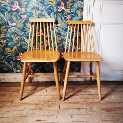 2 chaises "Stockholm" ikea , 1960