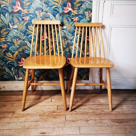 2 chaises "Stockholm" ikea , 1960