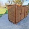 Enfilade en rotin et cannage