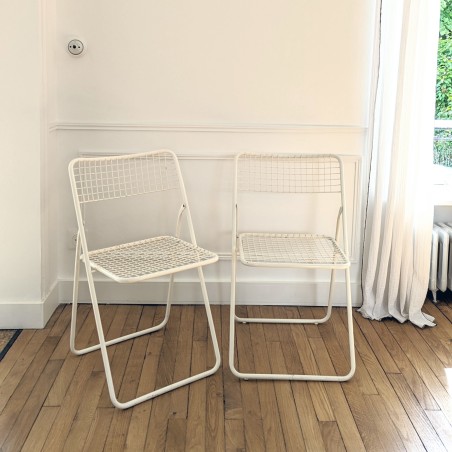 2 chaises Ted Net by Niels Gammelgaard pour Ikea