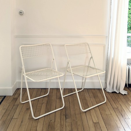 2 chaises Ted Net by Niels Gammelgaard pour Ikea