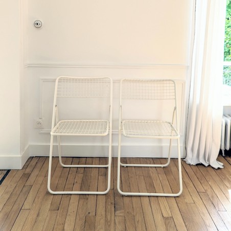 2 chaises Ted Net by Niels Gammelgaard pour Ikea