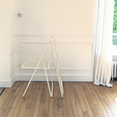 2 chaises Ted Net by Niels Gammelgaard pour Ikea