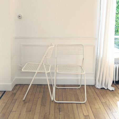 2 chaises Ted Net by Niels Gammelgaard pour Ikea