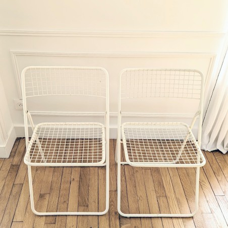 2 chaises Ted Net by Niels Gammelgaard pour Ikea