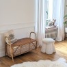 Banc / coffre en rotin