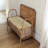 Banc / coffre en rotin
