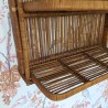 Etagère en osier et rotin