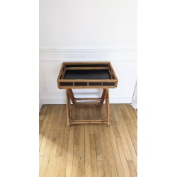 Table d'appoint en rotin