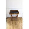 Table d'appoint en rotin