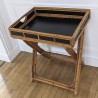 Table d'appoint en rotin