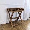 Table d'appoint en rotin