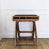 Table d'appoint en rotin
