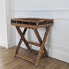 Table d'appoint en rotin