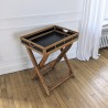 Table d'appoint en rotin