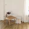Table basse en rotin