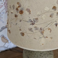 Lampe en grès