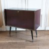 Meuble bar à roulettes, en formica