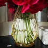 Petit vase jaune, style art deco