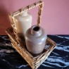 Panier, porte bouteille en osier - Chez-nenette.fr