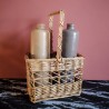 Panier, porte bouteille en osier - Chez-nenette.fr