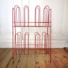 Porte chaussure en fer rouge - chez-nenette.fr