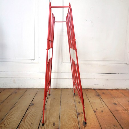 Porte chaussure en fer rouge
