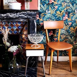 tabouret / coffre en formica  - chez-nenette.fr