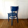 Chaise Thonet bleu "Nénette"
