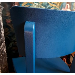 Chaise Thonet bleu "Nénette"